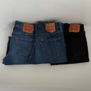 3 Pairs of Levi's 511s